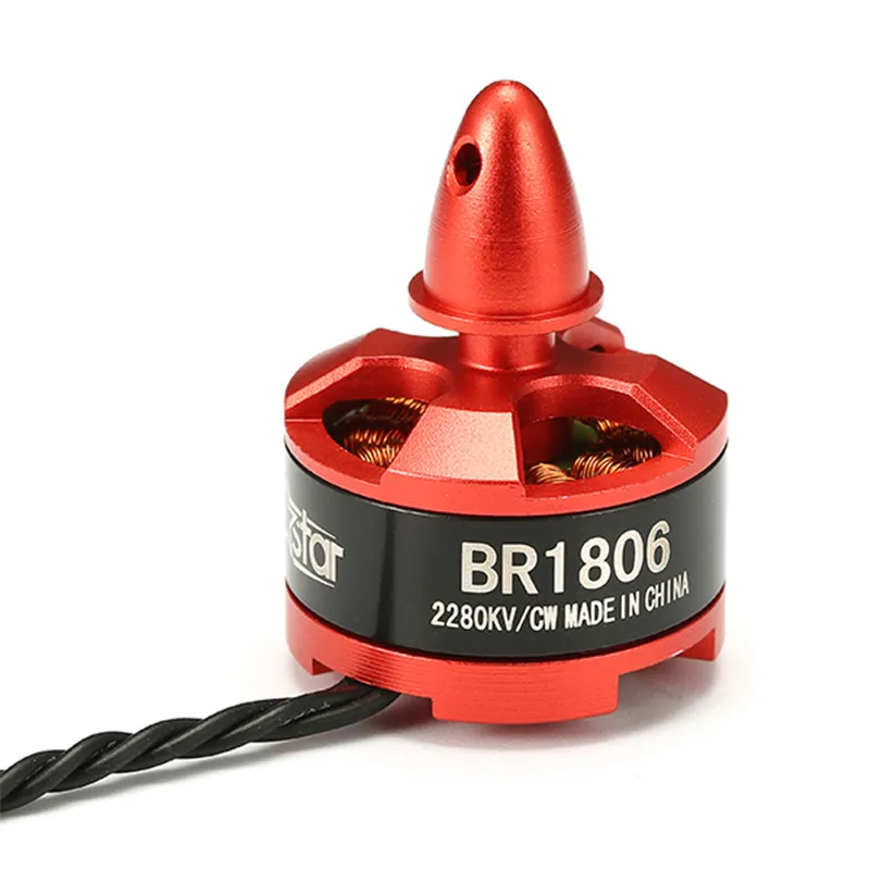 Racerstar 1806 BR1806 2280KV 1-3S бесщеточный двигатель CW CCW для QAV250 ZMR250 260 RC гоночный Дрон Квадрокоптер рама