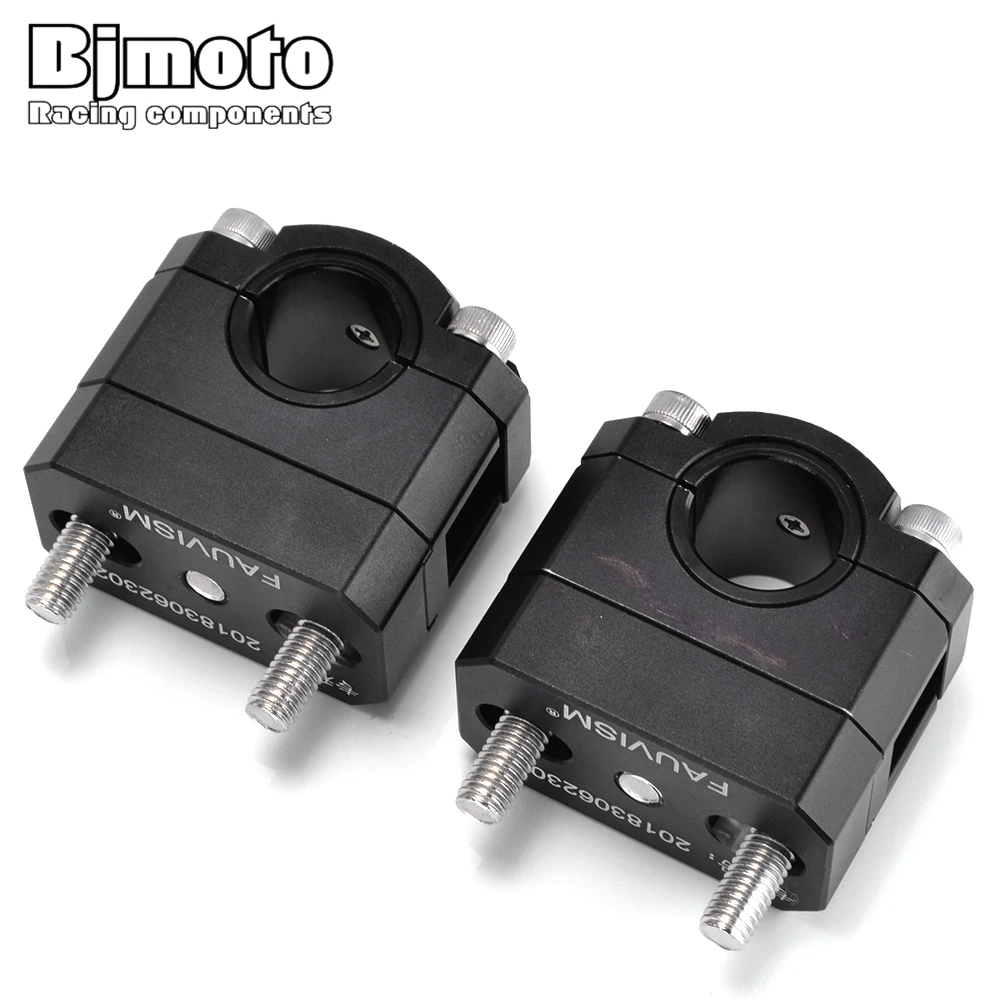 

BJMOTO 22/28mm Motorcycle Handlebar Riser Fat handleBars Clamp For BMW G310GS G310R F800GS F800GT F800GS Adventure