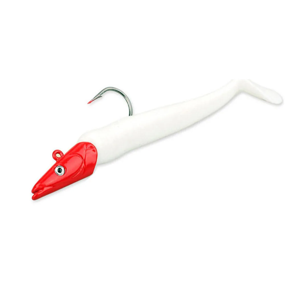 1 шт. 11 см 22 г lead Jig Head одинарный крючок Мягкие Рыбная приманка вобблер приманки
