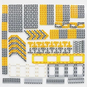206 шт. технические детали блоки Liftarm модель кирпичное здание комплект автомобиля оптом, большое количество, игрушка в подарок Совместимость технические Studless луч набор