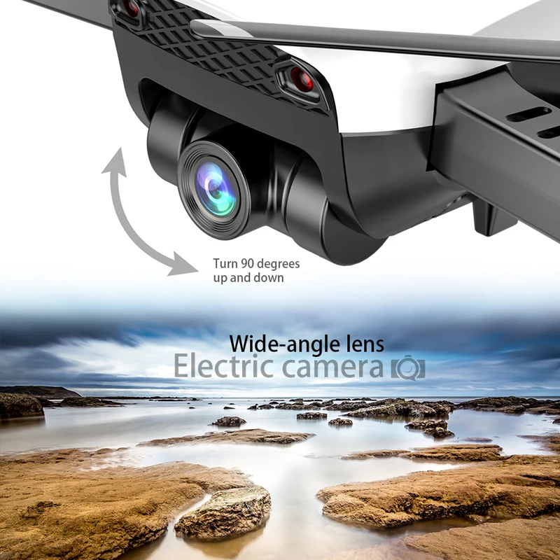 Новый складной мини-Дрон X12S с камерой 4K 1080 P широкоугольный WiFi FPV удерживающий