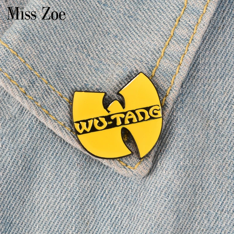 Wu-Tang Clan эмаль шпильки хип-хоп группа значки на заказ броши пастельные лацкан булавка джинсовая рубашка толстовка в Рэп стиле музыка Клубное Ювелирное Украшение для фанатов