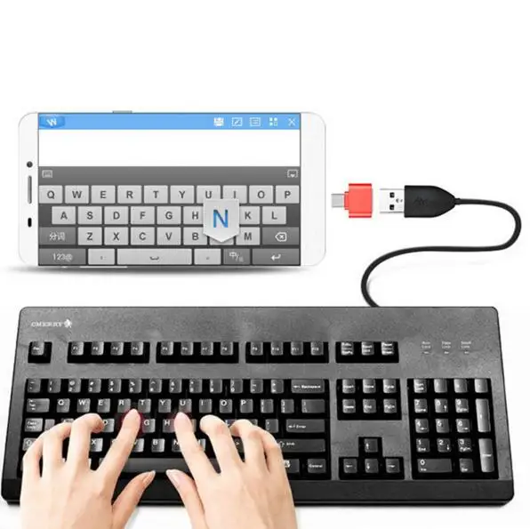 5 шт. USB в 2 0 OTG адаптер конвертер для Samsung Android планшет флэш мышь клавиатура MP3 Otg