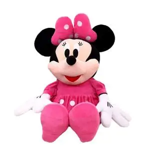 Pink Minnie 1 шт. 28 см Минни и Микки Маус низкая цена супер плюшевые куклы мягкие животные плюшевые игрушки для детей Подарки - Цвет: Pink Minnie