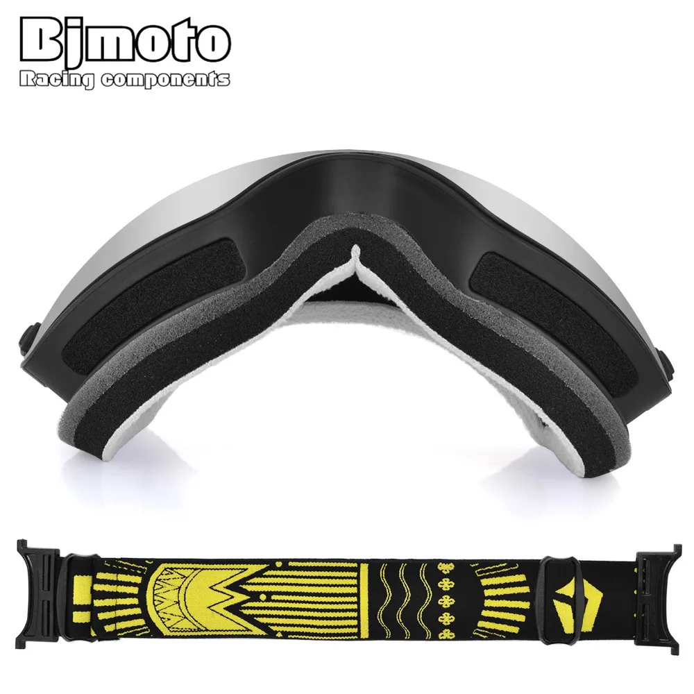 BJMOTO мотоциклетные лыжные очки двухслойные UV400 антизапотевающие большие Лыжные