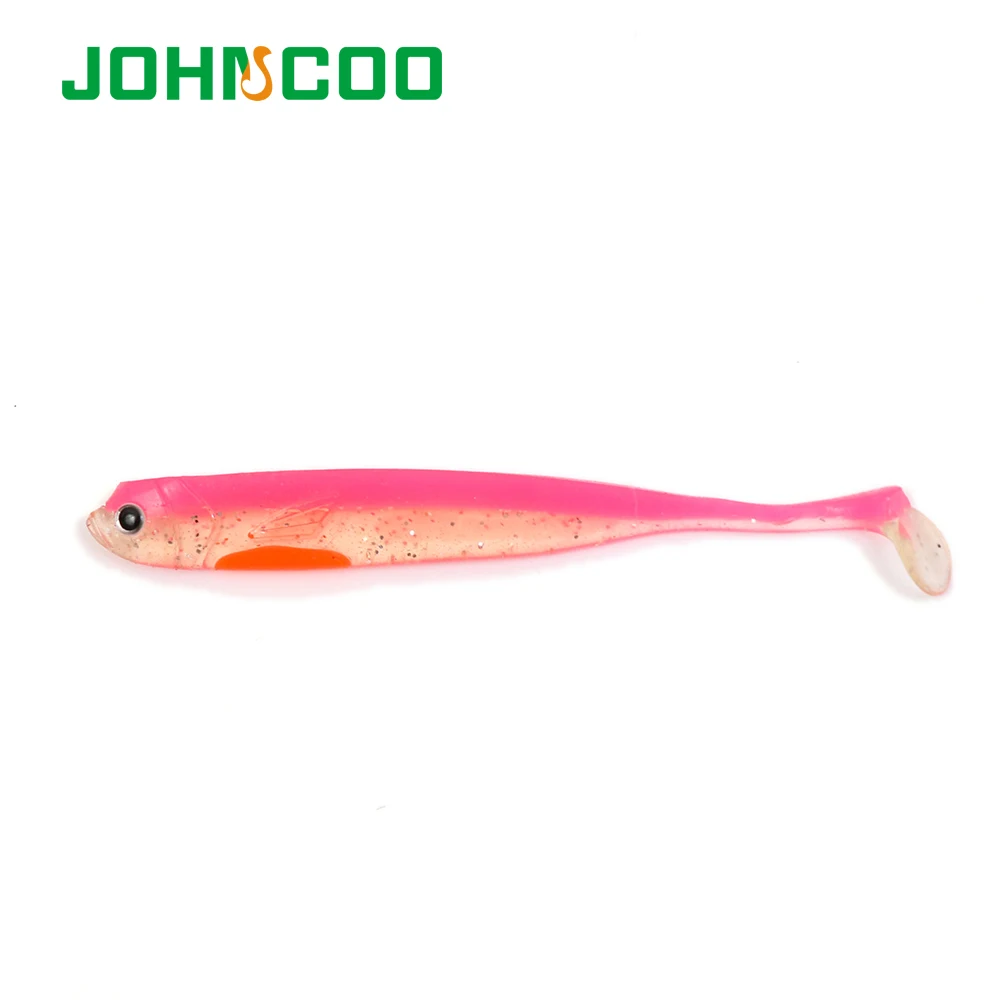 JOHNCOO 3 шт. приманка для морской рыбалки Shad Мягкая 3D глаза 14 5 см 15 г силиконовая
