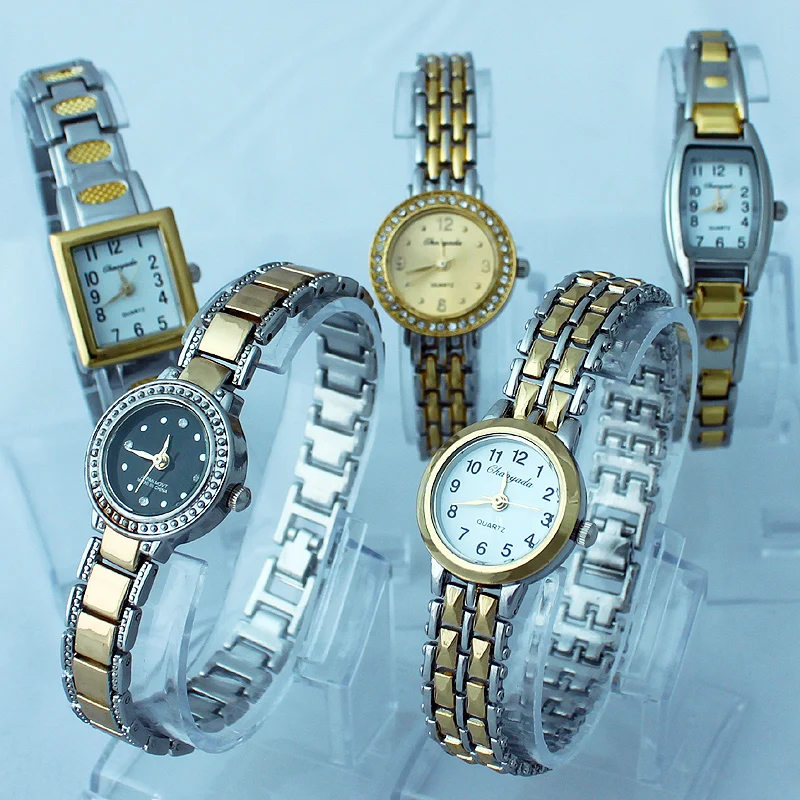 Лот из 5 шт. смешанные оптом роскошные Брендовые женские наручные часы волшебные