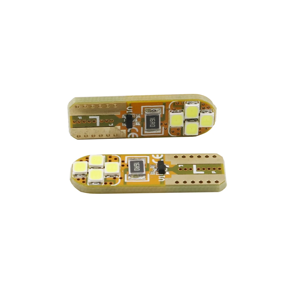 YSY 50 шт. T10 168 194 501 w5w 8smd 2835 led Canbus без ошибок авто зазор обратный светильник лампа DC12V