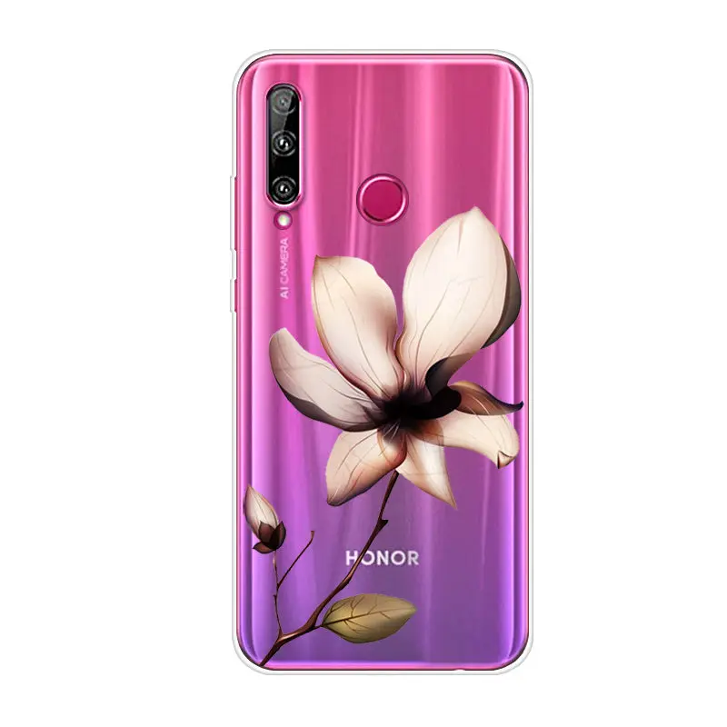 Мягкий мультяшный чехол для Huawei Honor 20i силиконовая задняя крышка телефона 20 i Honor20i