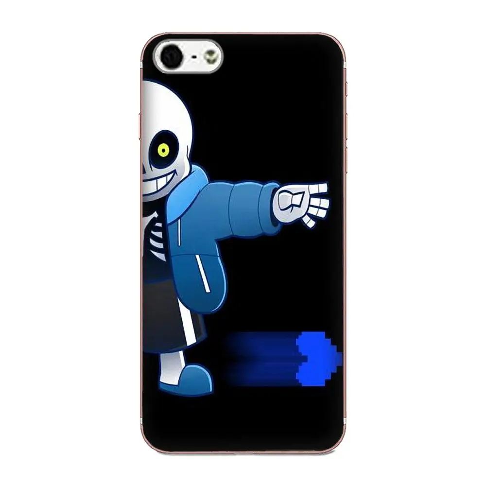 Защитные чехлы из ТПУ для Apple iPhone 4 4S 5 5C 5S SE 6 6S 7 8 Plus X XS Max XR Sans Undertale|Чехлы-накладки| |