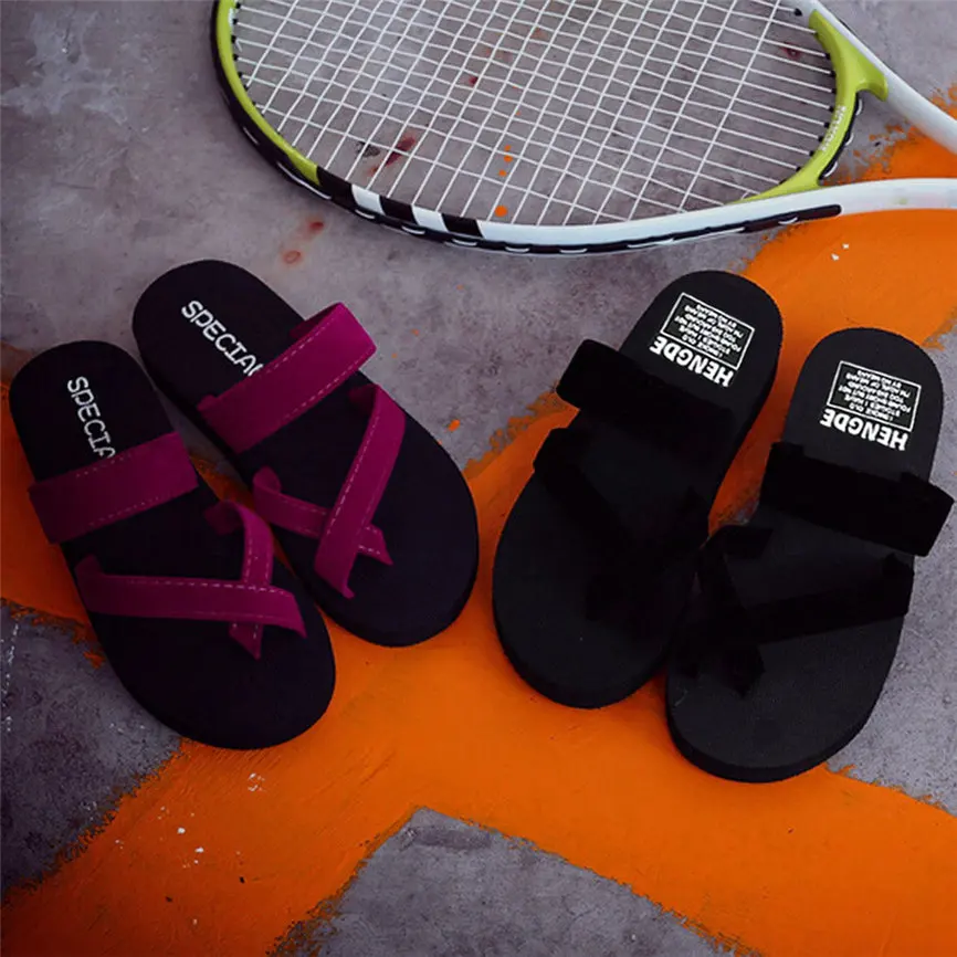 Женская обувь Surmmer шлепанцы женские Летние вьетнамки повседневные сандалии на