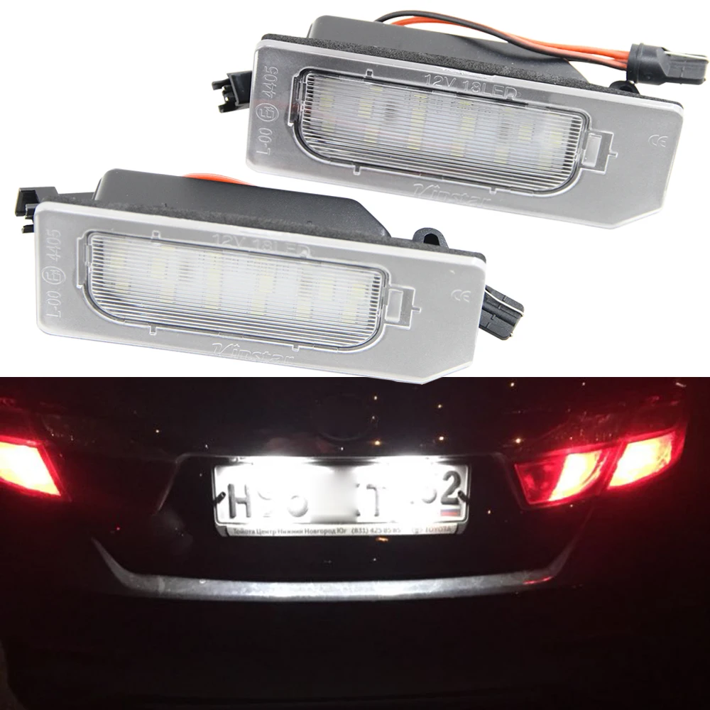 2 шт. для Mitsubishi ASX 2011 2012 2013 2014 18 светодиодный номерной знак освесветильник лампа