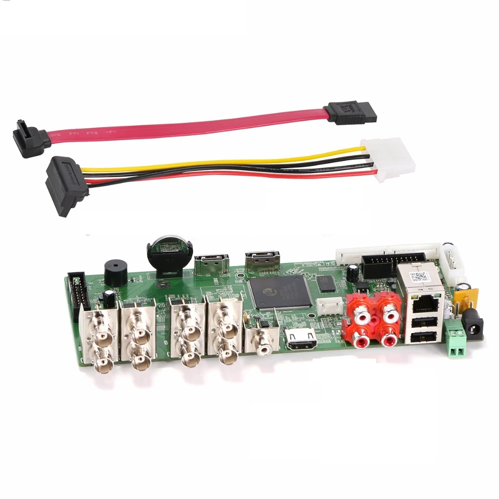 4CH 8CH 16CH 5M-N DVR плата сетевой видеорегистратор AHD/CVI/TVI/CVBS, HDMI видео 5 в 1 DVR чипсет поддержка 5MP камера