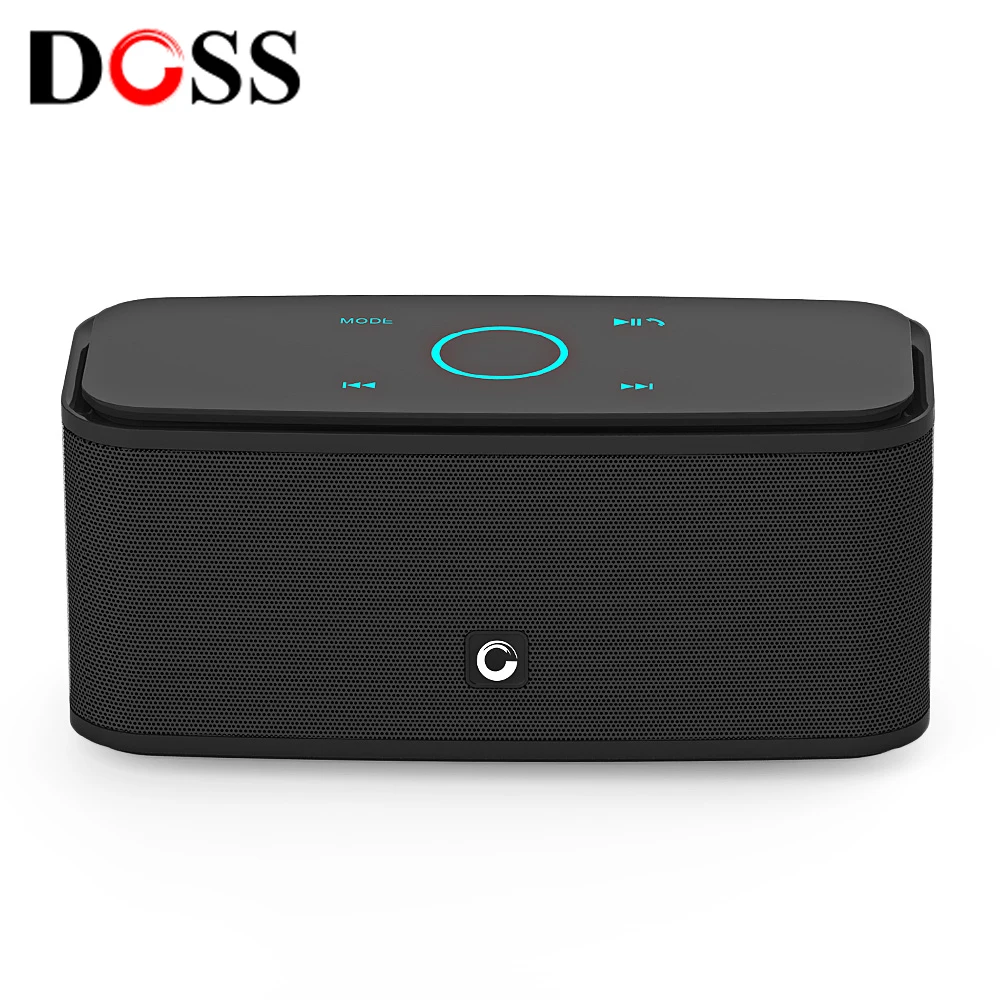 DOSS SoundBox Bluetooth динамик с сенсорным управлением 2*6 Вт портативные беспроводные