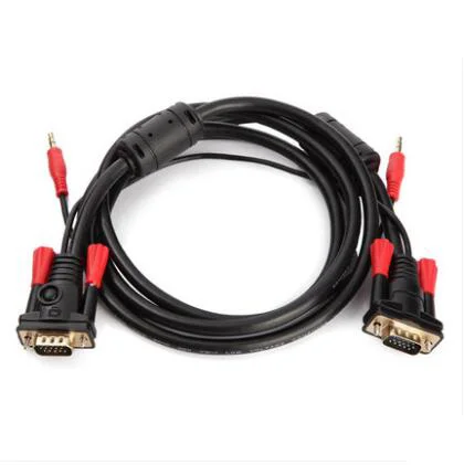 Кабель VGA vga3 + 9 ТВ кабель с аудиокабелями ноутбук компьютер подключенный к