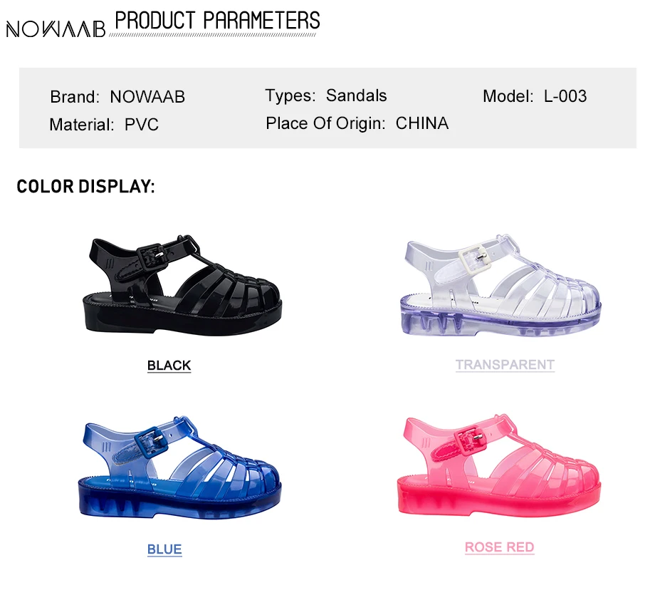 Mini Melissa/оригинальные римские сандалии для девочек г. летние прозрачные сандалии для мальчиков Melissa/детские сандалии пляжная обувь Нескользящая обувь для малышей