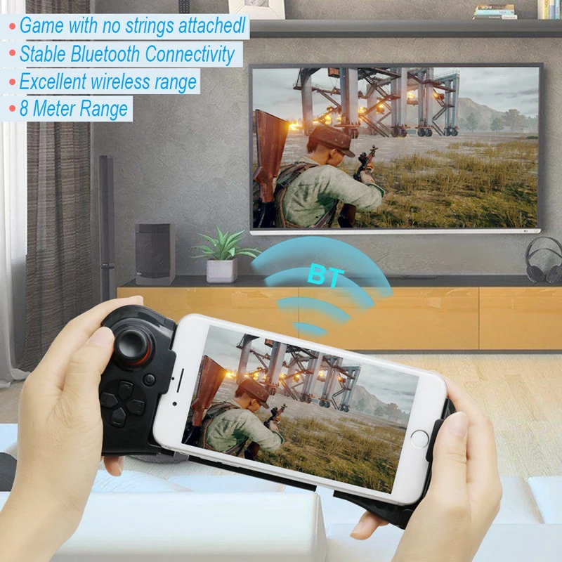 MOCUTE 058 Bluetooth беспроводной геймпад пульт дистанционного управления для iPhone PUBG Joypad