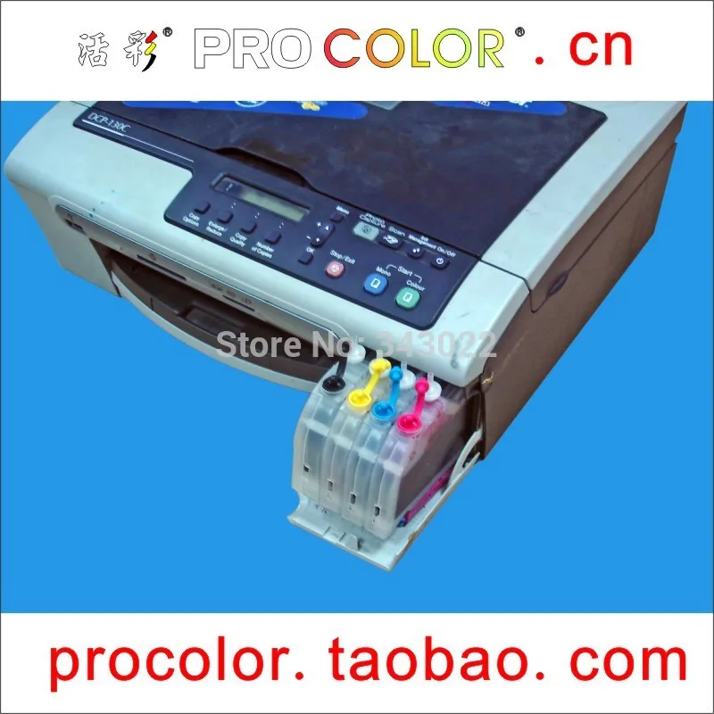 Длинный картридж с чернилами для принтера brother LC10 LC37 LC51 LC57 LC960 LC970 LC1000 LC 960 970 51 57 10 37