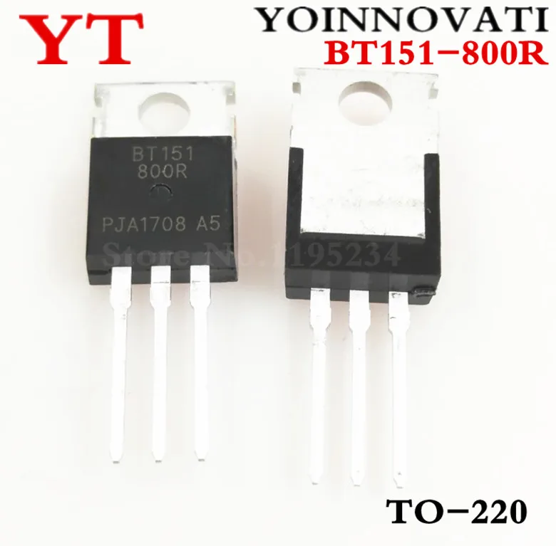 50 шт./лот BT151 800R TO220 Тиристор 12A 800V IC лучшее качество|ic 8|12 v |