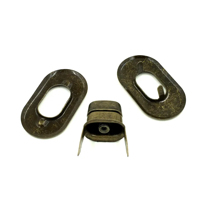 20 комплектов бронзовая овальная оправа застежка с поцелуями искусственная