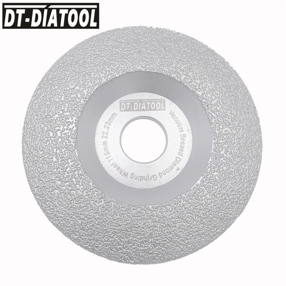 DT DIATOOL 2pcs 4.5&quot 115mm Vacuum Brazed Diamond Grinding Disc Wheel Faster Speed Longer Life Stone and Construction Material|diamond