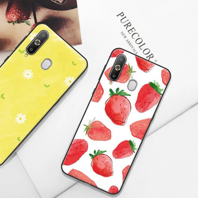 For Samsung Galaxy A8s 2018 Case cover retro Silicon G8870 phone case Shell SM-G8870 Protect cases | Мобильные телефоны и