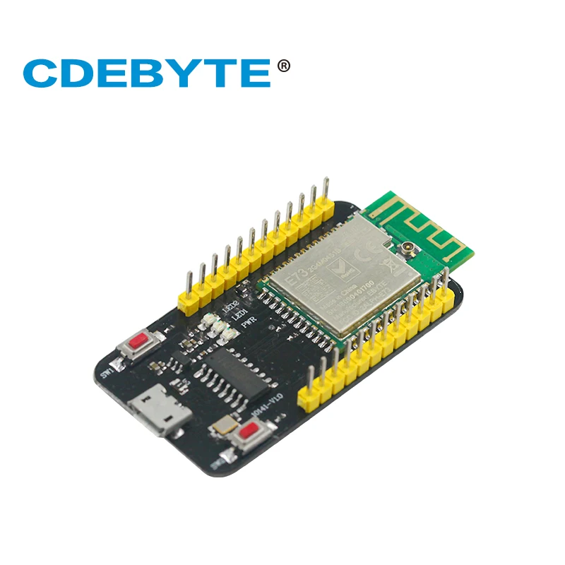 E73-TBB тестовая плата для Bluetooth ARM nRF52832 2,4 ГГц 2,5 МВт IPX PCB антенна IoT uhf беспроводной приемопередатчик Ble 5,0 радиочастотный приемник