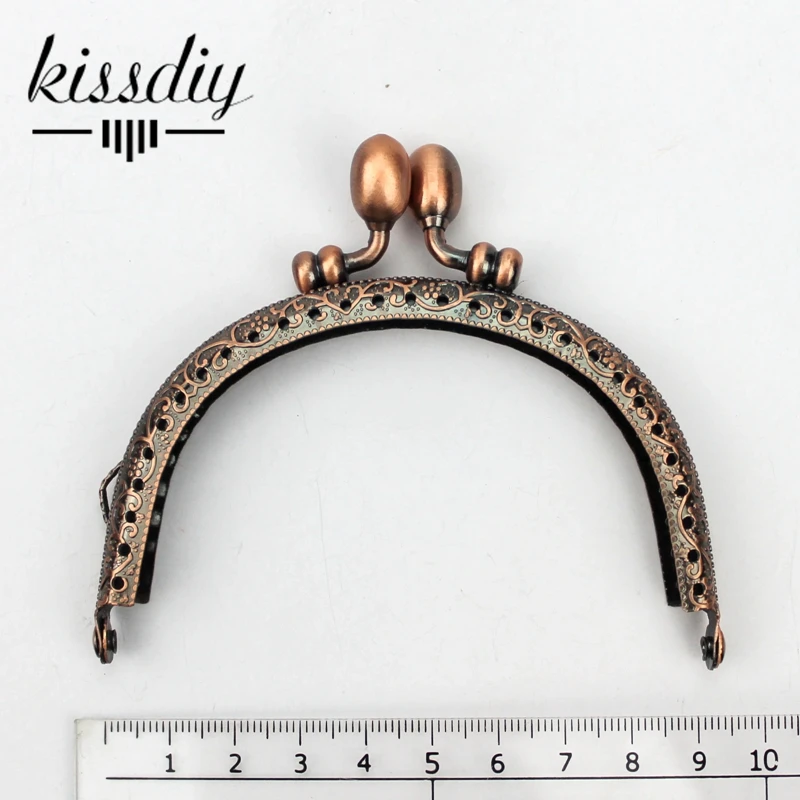 10 шт./лот 9 5 см головка бутона винтажная красная медная металлическая рамка для