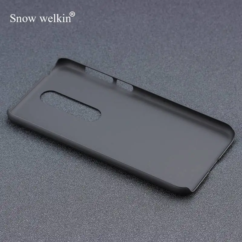Снежный Welkin для NokiaX6 Многоцветный Роскошный прорезиненный матовый пластиковый