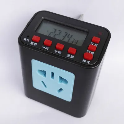 Power Timing Socket Timer Switch Electronic Smart Time Electric Vehicle Charging | Обустройство дома