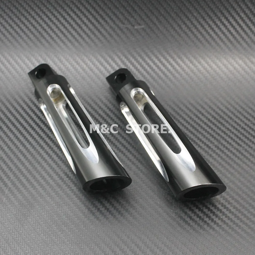 2x Алюминиевая Подставка для ног мотоцикла с ЧПУ подставка Harley Sportster XL Touring Custom Dyna