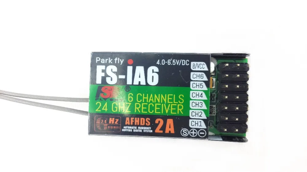 Flysky 6CH FS-i6 2,4G AFHDS 2A lcd передатчик с iA6 приемник радиосистема для RC Heli планер Квадрокоптер режим 2/1 F14914/5