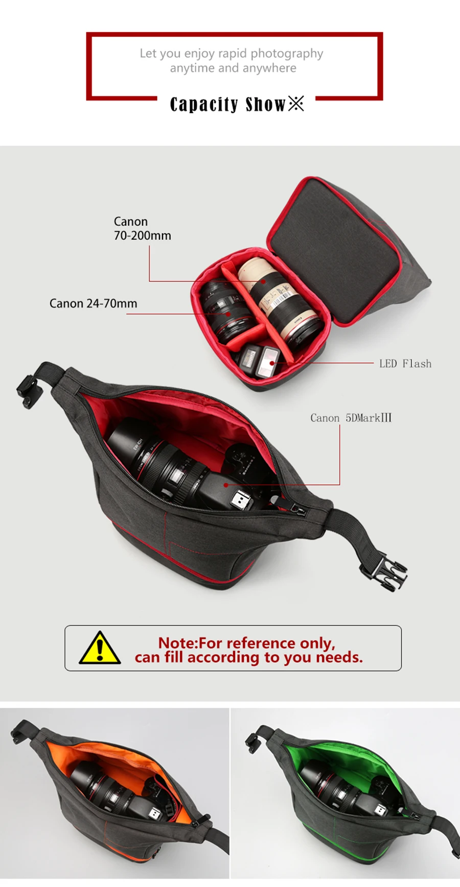 Y45 Водонепроницаемый SLR Камера сумка дорожная сумка на плечо Камера сумка для Canon Nikon sony Leica samsung Panasonic Fujifilm 3 цвета