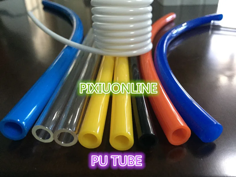 

1PCS YT889 PU TUBE Pneumatic Hose Air Compressor Pipe Polyurethane Tube OD 4mm* ID 2.5 mm Plumbing Hoses 1Meter