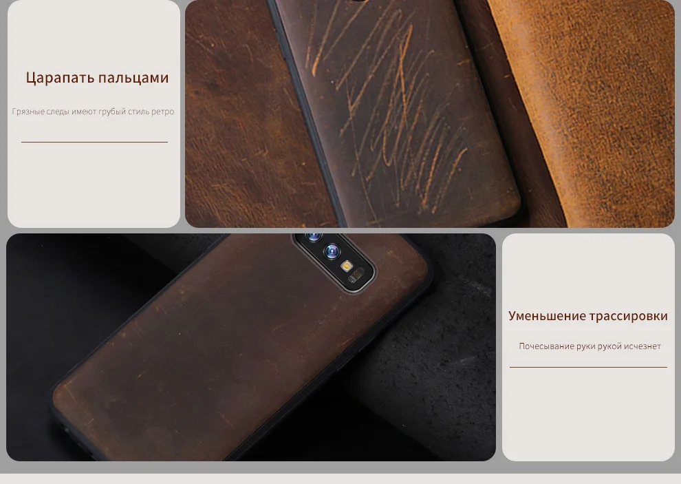 Кожаный чехол для Galaxy S10 S8 S9 S7 plus, чехол для samsung A50 A70 A5 S10e Note 8 9 Crazy Horse leder Armor