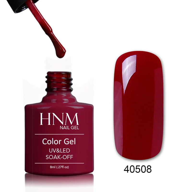 40508 HNM 8 мл УФ светодиодный Гель-лак замачиваемый Гель-лак для ногтей 79 цветов Гель-лак Lucky Hybrid Гель-лак Полупостоянный Гель-лак Shilak ink - Цвет: 40508
