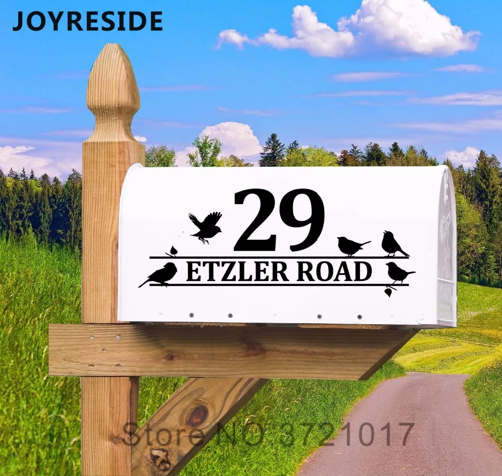 Наклейка для почтового ящика домашние передние почтовые ящики декор стен стикер