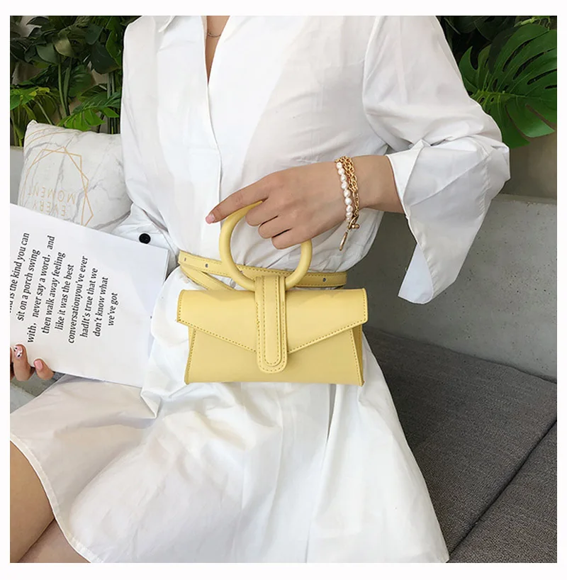 Талия Сумки Для Женщин Твердые Дамы Crossbody Сумка Мода Круглая Сумка Женская Высокого Качества PU Сумки На Ремне Fanny Pack