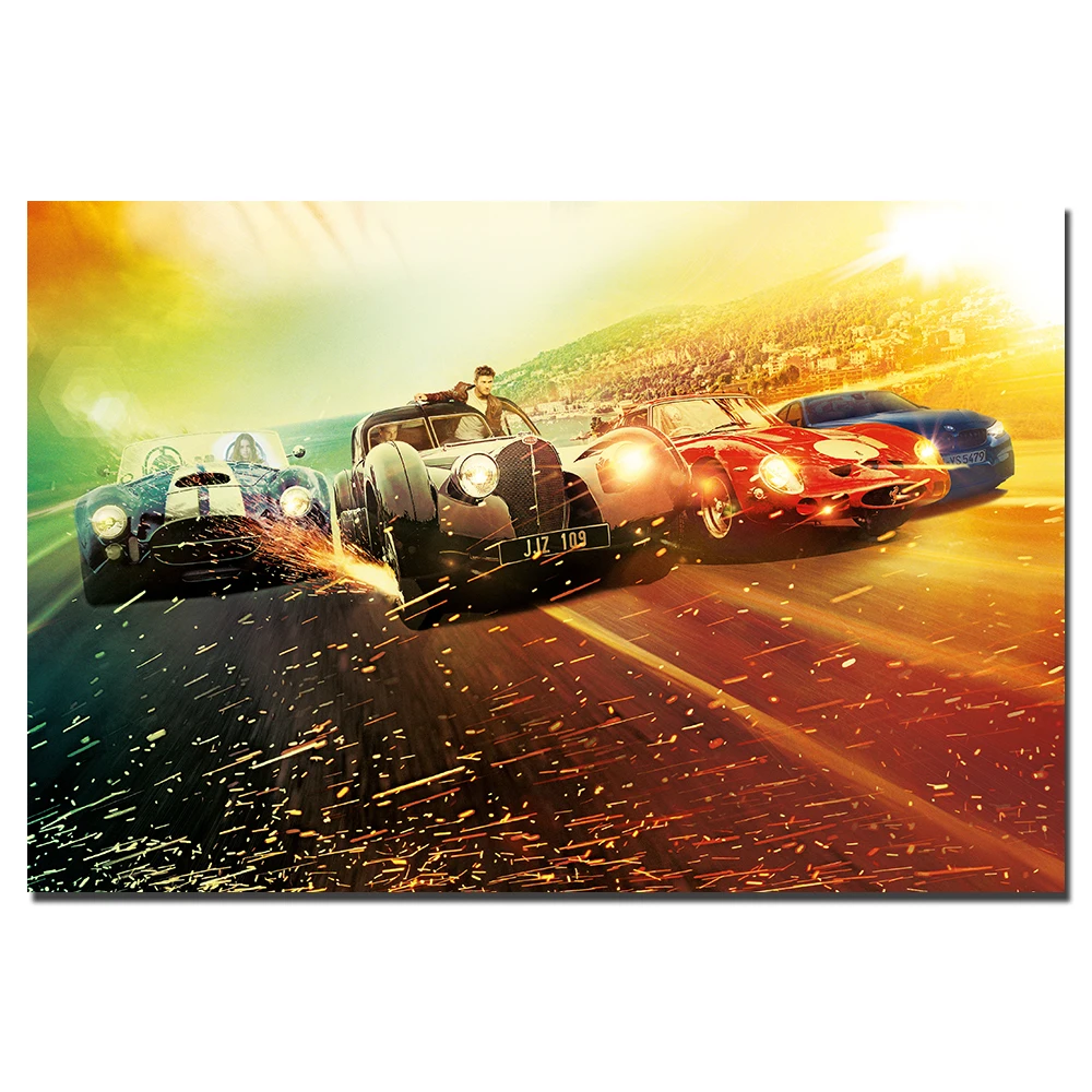 Овердрайв фильм постер печать на холсте картины для домашнего декора стены