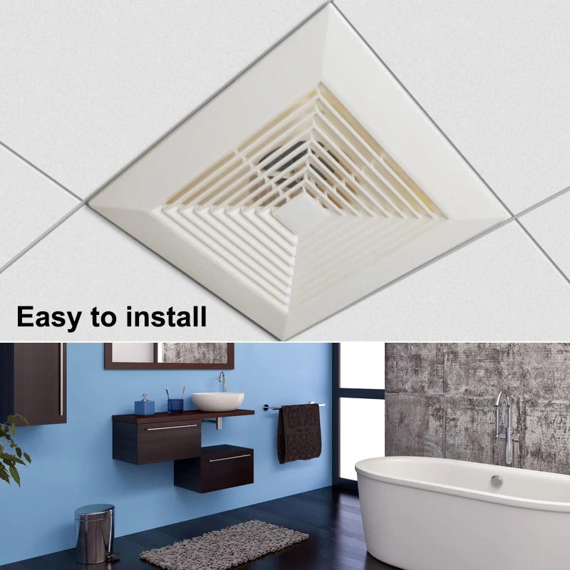 Вентилятор Потолочный настенный с низким уровнем шума 31 Вт 6 дюймов 220 В|Вытяжные