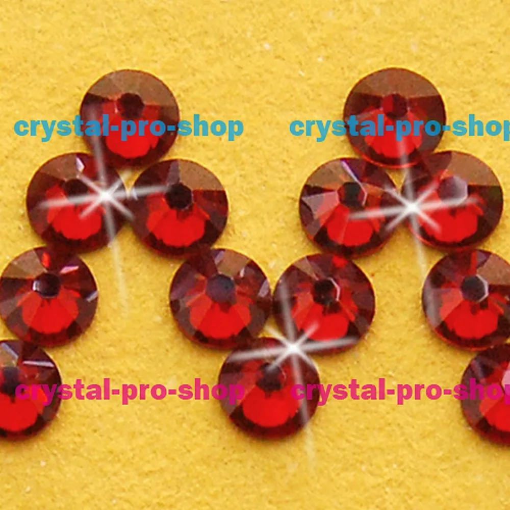 Элементы Swarovski Red Magma (REDM) без горячей фиксации или (ss5 ss34) (2 мм 7 мм) хрустальные
