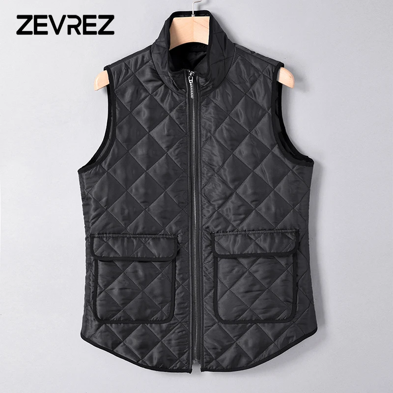 2018 осень зима женский жилет Женское тонкое пальто с карманом стоячий воротник