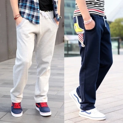 High quality 5 style pants 2015 embroidered logo applique fashion men sports casual trousers straight jeans set free | Мужская одежда