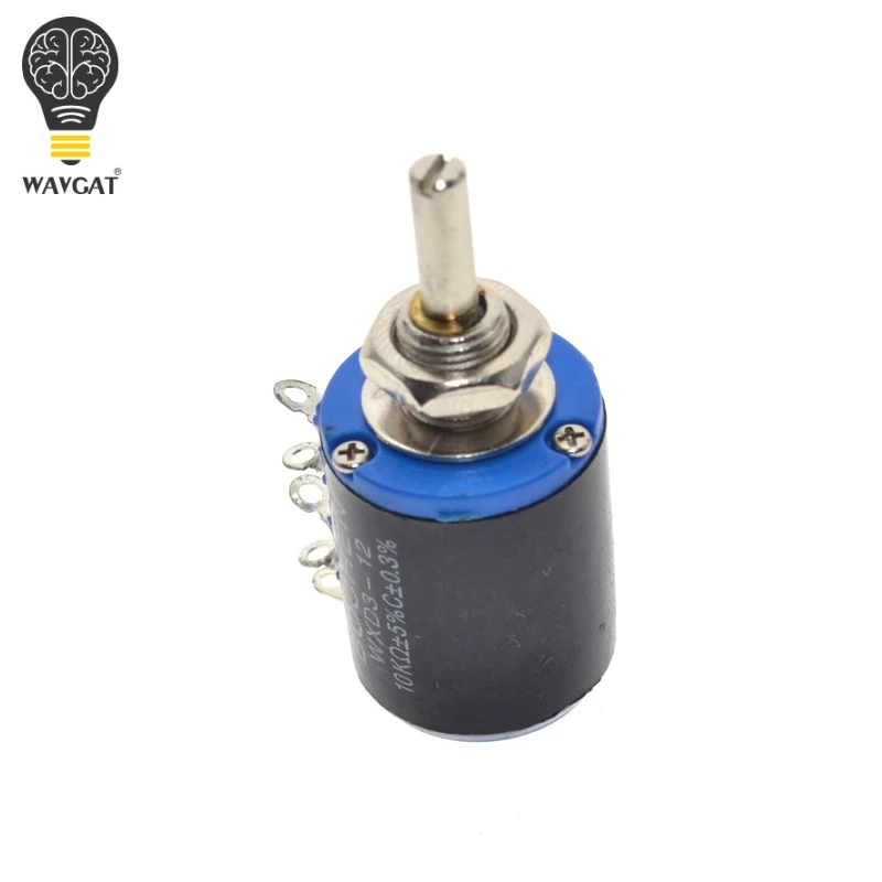 2 шт WAVGAT WXD3 12 22K 223 Precision multi turn потенциометр с регулируемым сопротивлением
