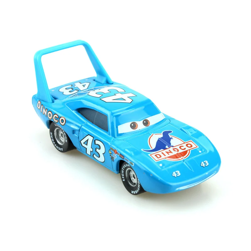 Disney Pixar Cars Toys 2 шт./лот Mack Truck маленькая машина король 1:55 литье под давлением