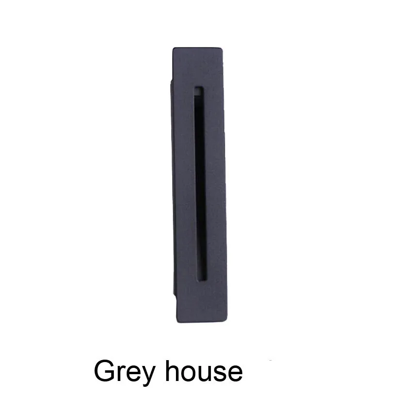 Grey house Встраиваемый светодиодный лестничный светильник AC85-265V открытый настенный светильник s Водонепроницаемый IP65 ступенчатый декоративный светильник для прихожей лестницы террасный светильник ing - Испускаемый цвет: Grey house