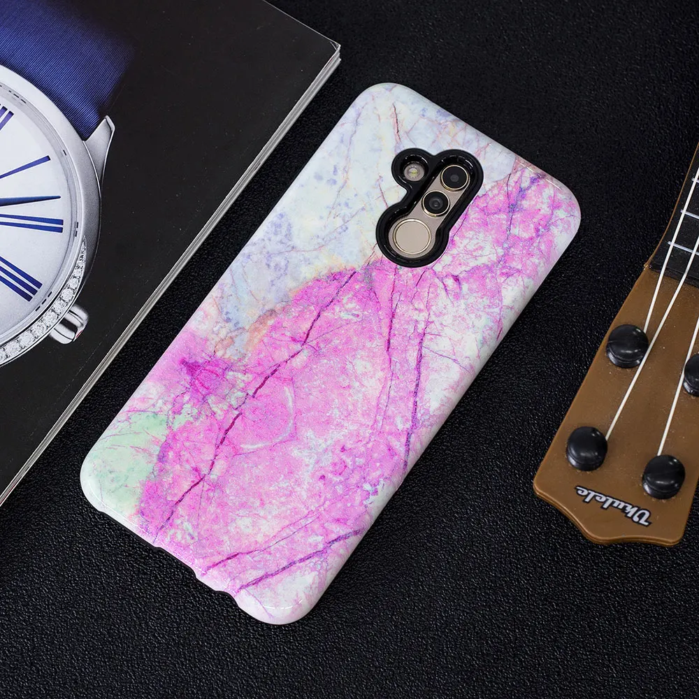 IDOOLS чехол для huawei Коврики 20 Lite P20 P10 мультфильм чехол-крышка с узорами телефон