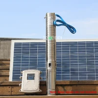 high quality stainless steel solar water pump solar submersible pump with brushless motor mppt controller 4dsc5 67 48 750 5m3h