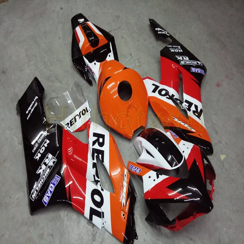 

motorcycle article Fairing for CBR1000RR 2004-2005 CBR 1000 RR 04 05 body kit +Botls+Injection mold orange M2
