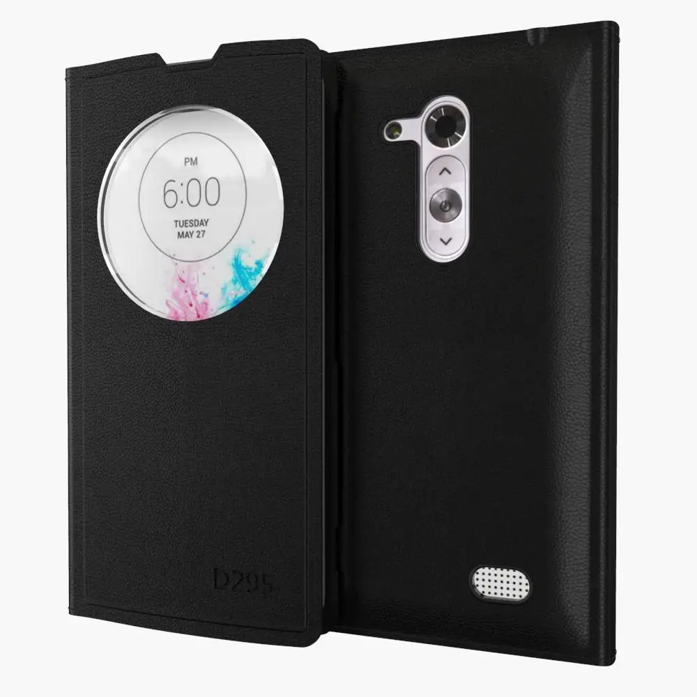 Роскошный кожаный чехол с откидной крышкой для LG G2 Lite/L Fino D295 D290N|leather case|fino d295case case |